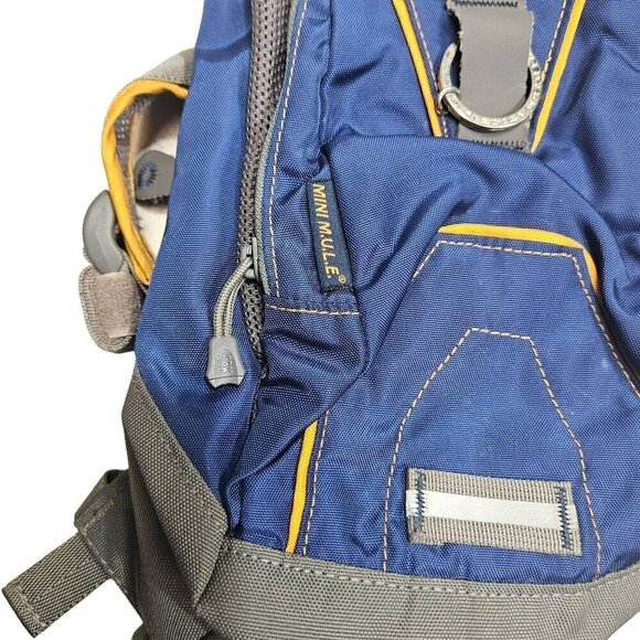 CamelBak Mini M.U.L.E. Hydration Backpack‎ 50 oz Blue/Gray - Picture 2 of 12